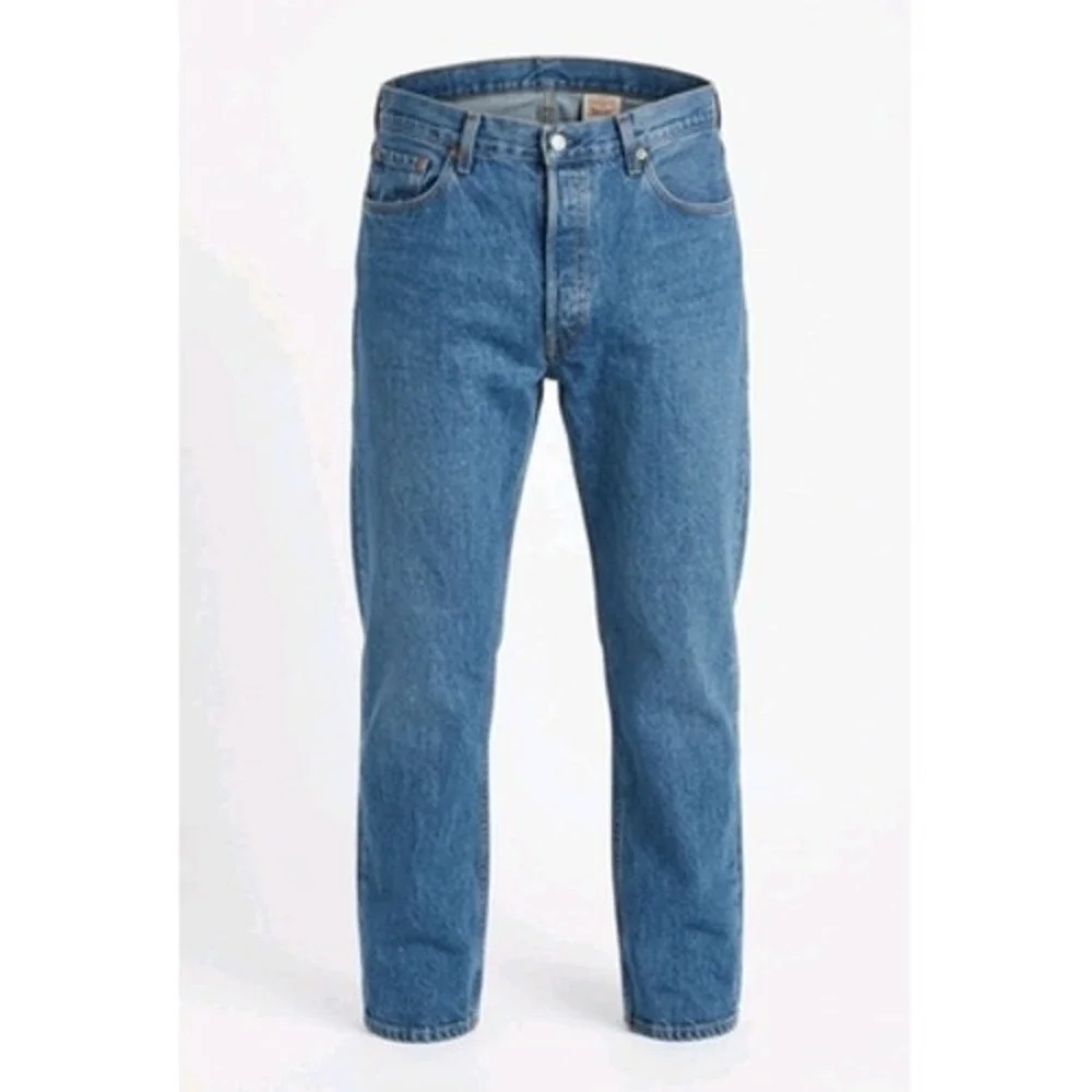 VTG Y2K Levis 501 Jeans Mens 38x30 Blue Denim Straight Button Fly Grunge